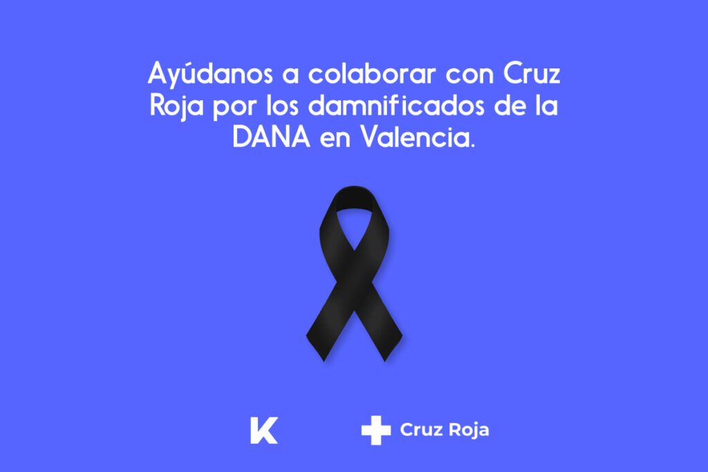 Ayúdanos a colaborar con Cruz Roja por los damnificados de la DANA en Valencia