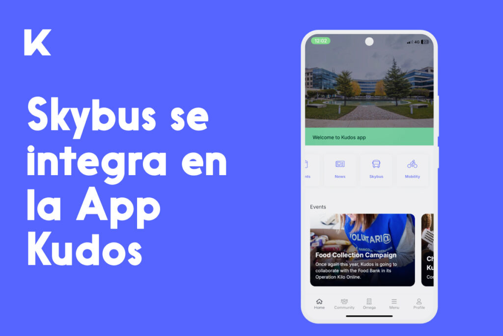 Integración de Skybus en la App Kudos