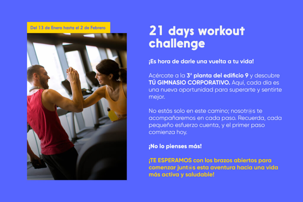 Reto 21 días en el gym